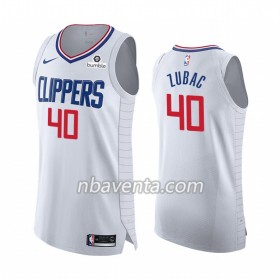 Camiseta Hombre Los Angeles Clippers Ivica Zubac 40 2019-20 Nike Association Edition Swingman
